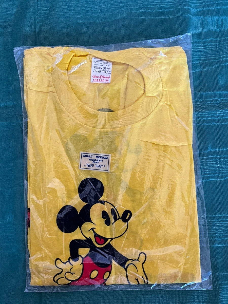 Mickey Mouse×Tropix Togs Tシャツ (6-8) Vtg Tropix Togs Kids Unisex