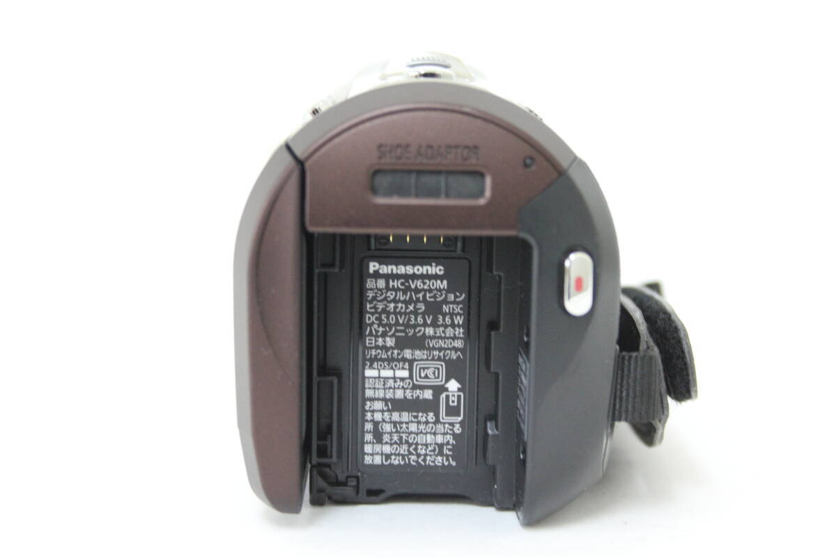 Panasonic デジタルハイビジョン ビデオカメラ HC-V620M 概要 デジタル