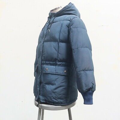 Vintage Eddie Bauer Quilted Down Jacket Size S Blizzard Proof Kara