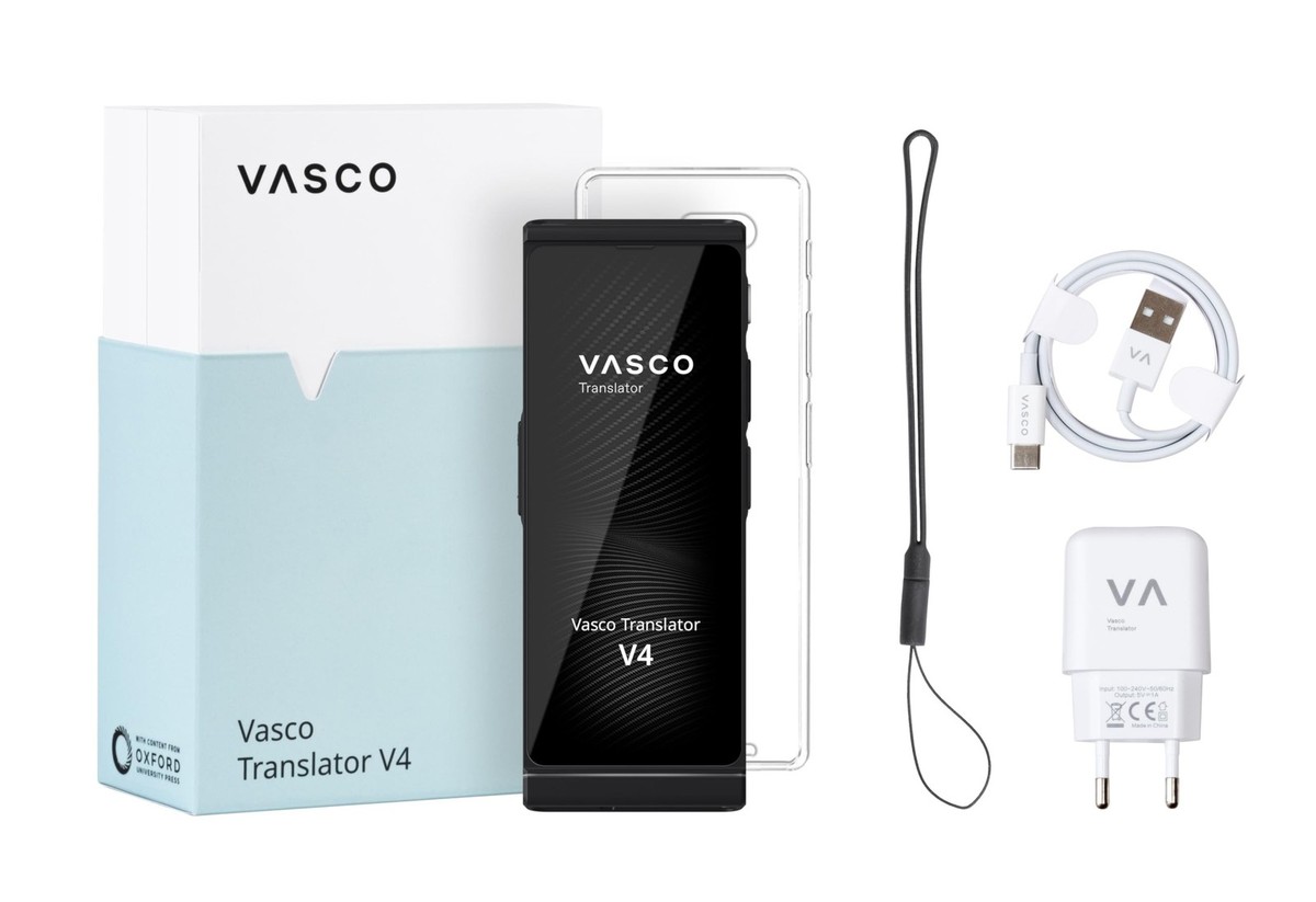 Vasco V4 Language Translator Device | 108 Languages | Free