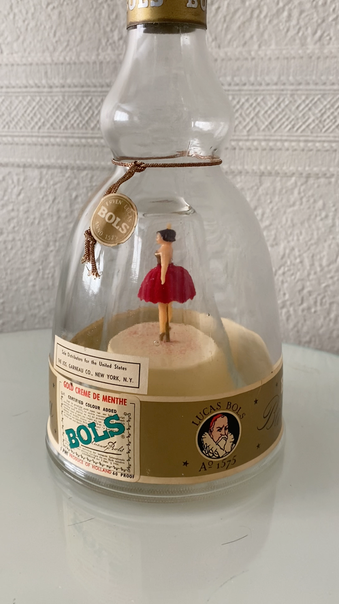 ②【希少】BOLS バレリーナ リキュール 未開栓 オルゴール動作確認 箱あり