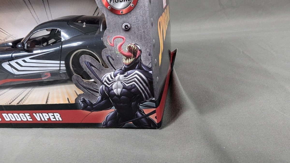 Jada Marvel Spider-Man Venom With 2008 Dodge Viper NIB Diecast | eBay