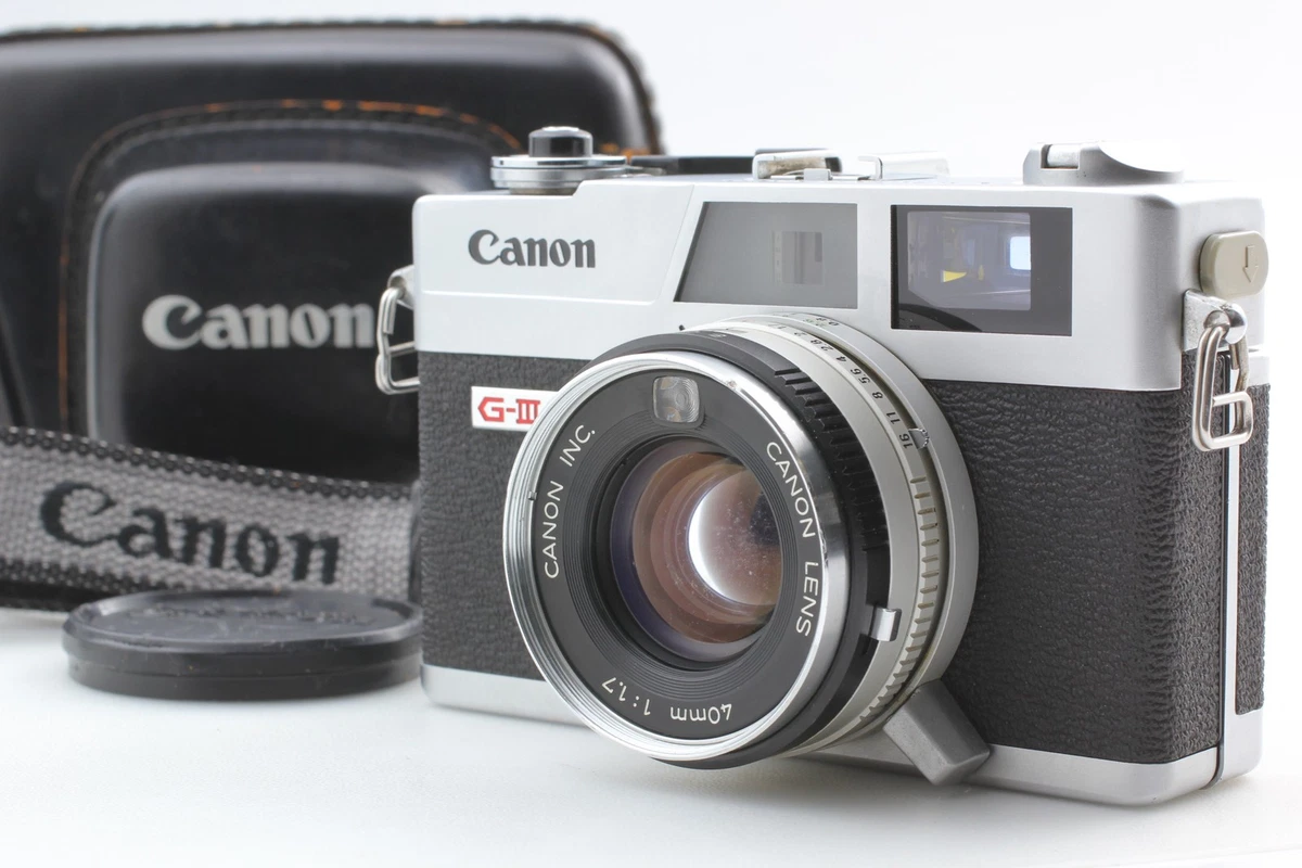 Canon Canonet QL17 GIII Film Cameras for sale - eBay
