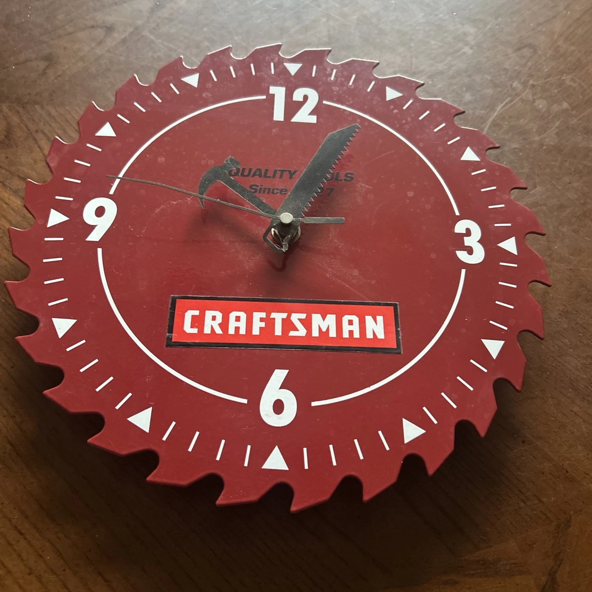 Craftsman Saw Blade Clock for sale | eBay