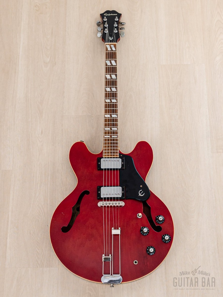 1981 Epiphone Riviera Vintage Semi-Hollow Guitar w/ Maxon