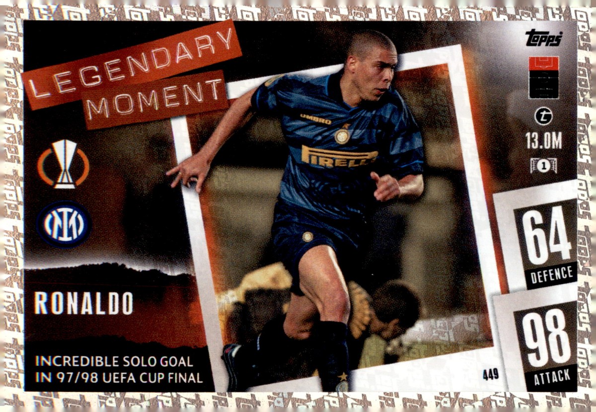 2023-24 Topps Match Attax UEFA CC #449 Ronaldo LEGENDARY MOMENT | eBay