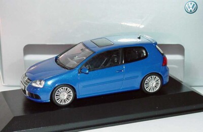 RARE VW GOLF 5 V R32 3.2 V6 4-MOTION DEEP BLUE 1:43 MINICHAMPS