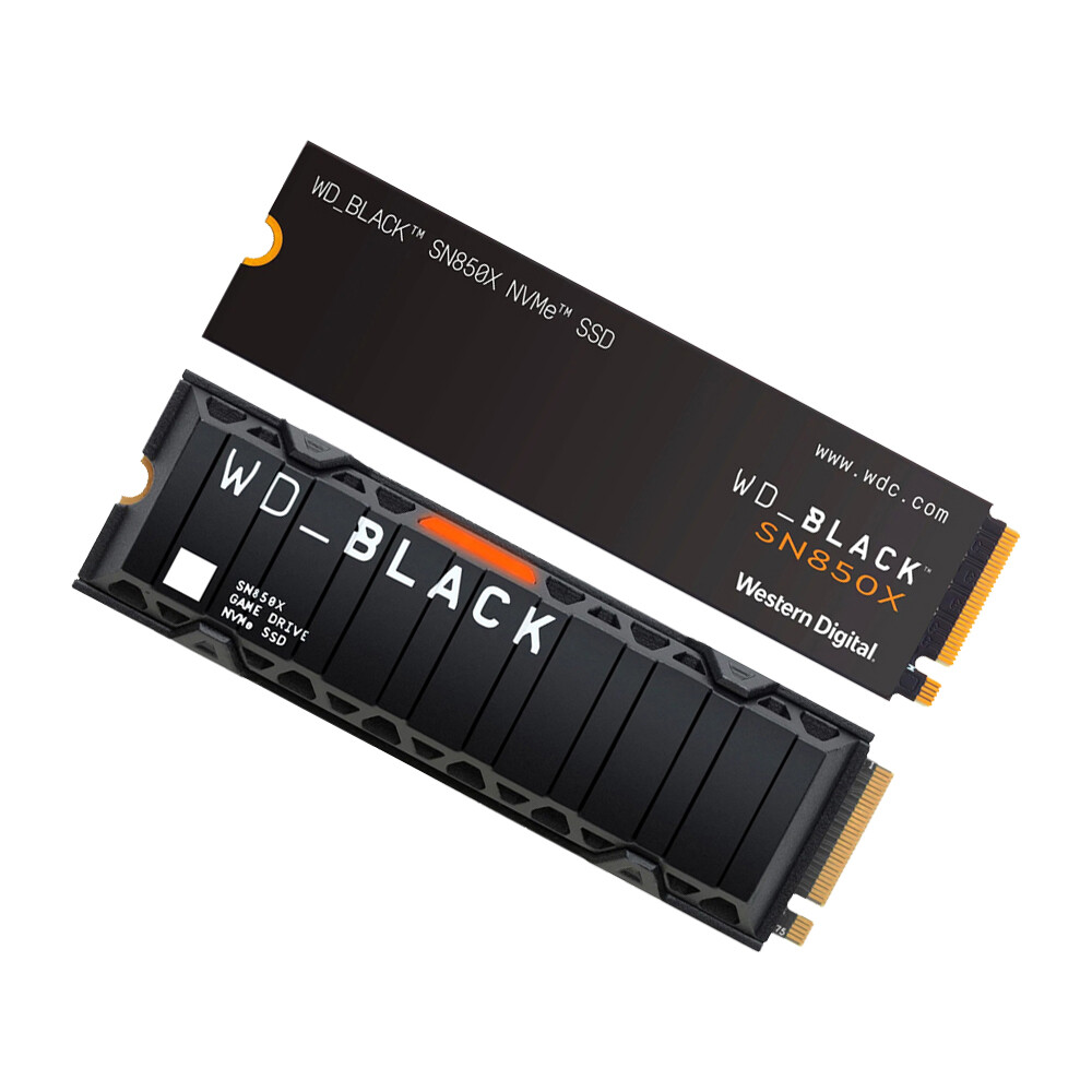 WD BLACK SN850X 1TB 2TB 4TB NVMe SSD M.2 2280 Internal Gaming