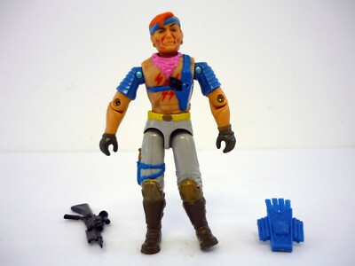 GI Joe Dreadnok Zandar Vintage Action Figure Complete C9 v1 1986