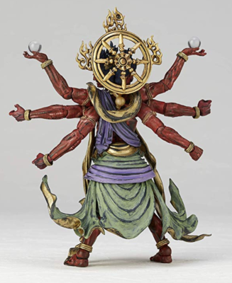 Kaiyodo Takeya Style Freestanding Figurine Ashura Figure Buddhism