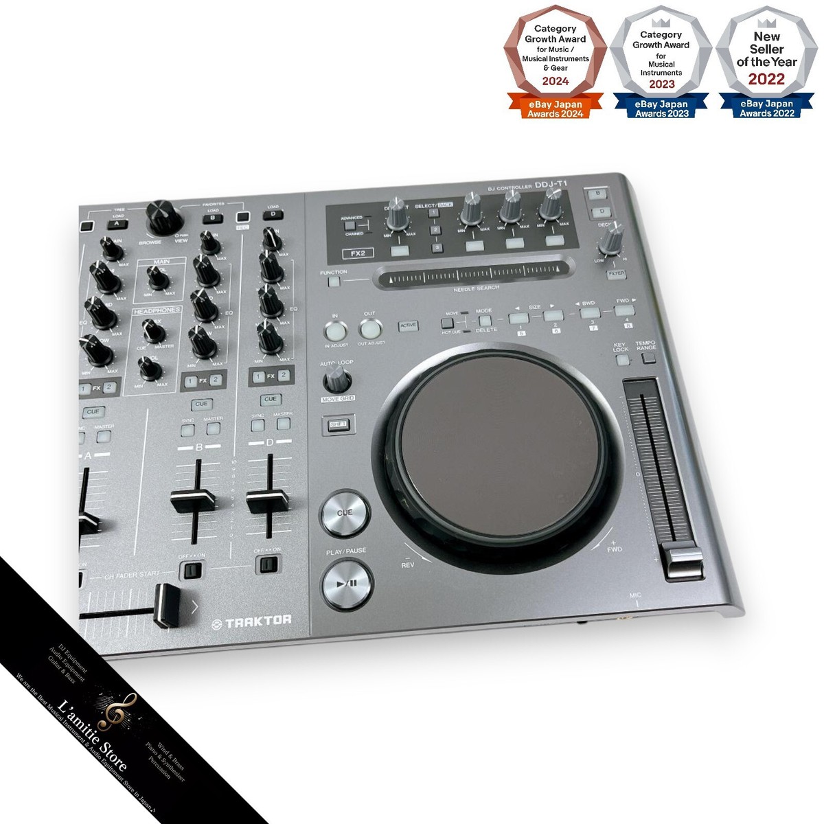 DJ機材 96,pioneer ddj t1 Pioneer DDJ-T1 DJ Controller for Traktor