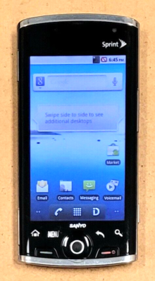 SANYO IDO 携帯電話 ブラック SANYO IDO 携帯電話 ブラック auケータイ