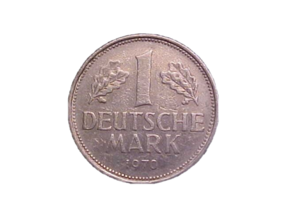 1970 Germany 1 Deutsche Mark KM #110- Very Nice Circ Collector