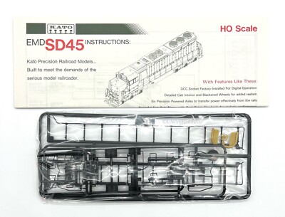 HO Kato 37-1719 EMD SD45 Wisconsin Central #6852 Diesel Engine