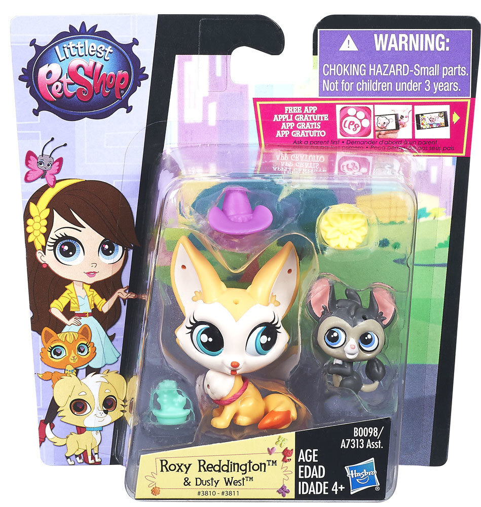 Littlest Pet Shop Pawsabilities Roxy Reddington and Dusty West