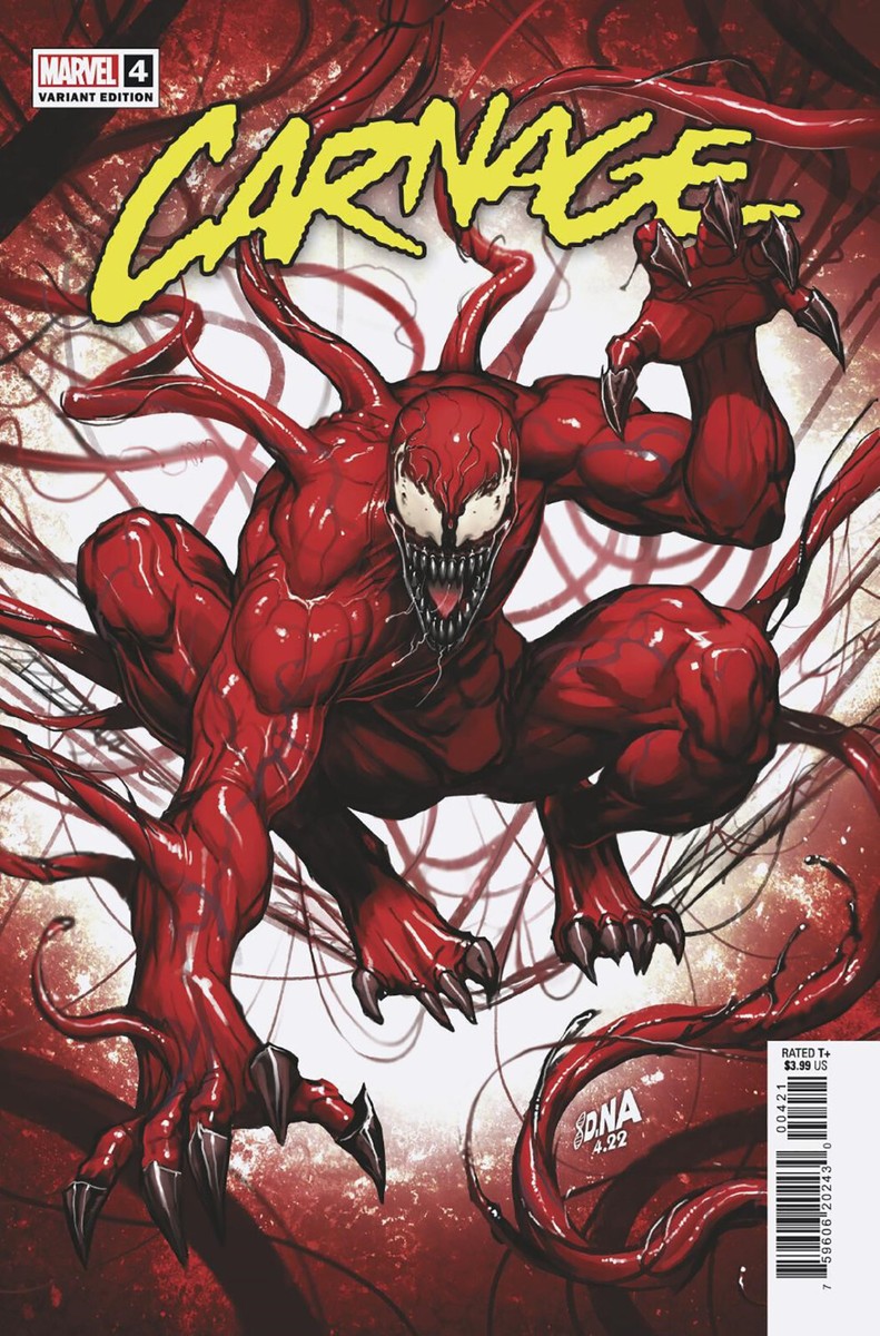CARNAGE #4 (DAVID NAKAYAMA VARIANT)(2022) COMIC BOOK ~ Marvel