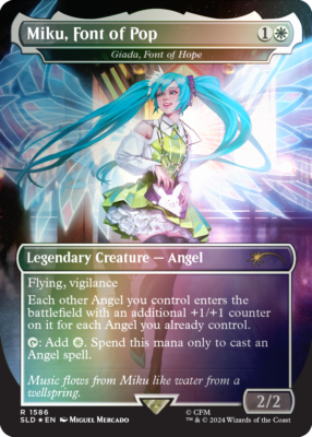 Secret Lair x Hatsune Miku: Winter Diva Foil | English | SLD | MTG