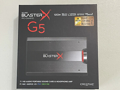 Creative Sound BlasterX G5 Pro Gaming HD Headphone Amplifier