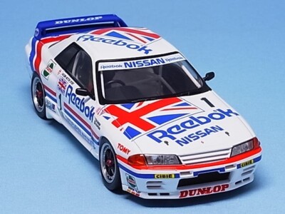 HPI 1/43 Reebok Nissan Skyline R32 GT-R 1990 #1 JTC Suzuka Racing