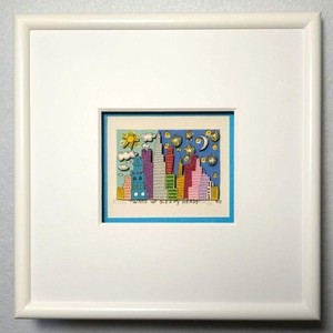 Which way is up] James Rizzi 3Dペインティング Which way is up