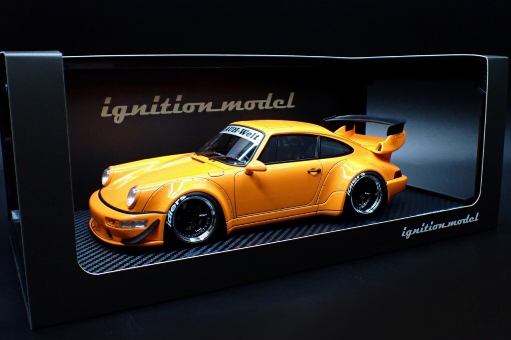 激レア品 1/64 PGM ポルシェRWB 930 Black 中井啓 限定999台】貴重！
