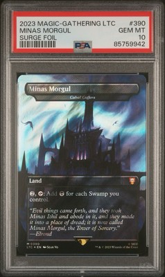 PSA 10 Minas Morgul (Cabal Coffers) Surge M Foil #390 | LTC LOTR