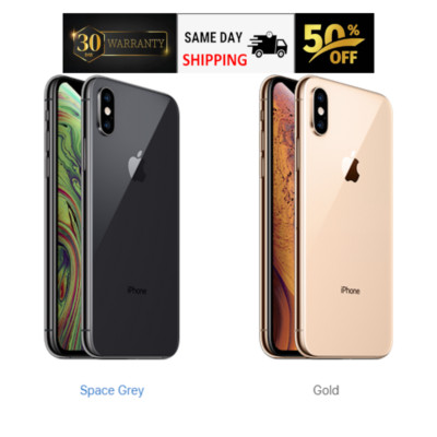 Apple iPhone XS 64GB 256GB Gray Gold Unlocked Verizon T-Mobile