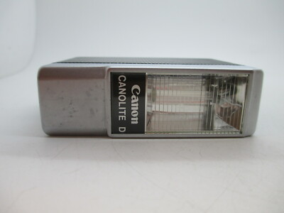 TESTED] Vintage Canon Canolite D Compact Camera Flash Canonet 28