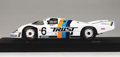 EBBRO 1/43 Porsche 956 Trust WEC Japan 1983 # 6 Racing Model Car