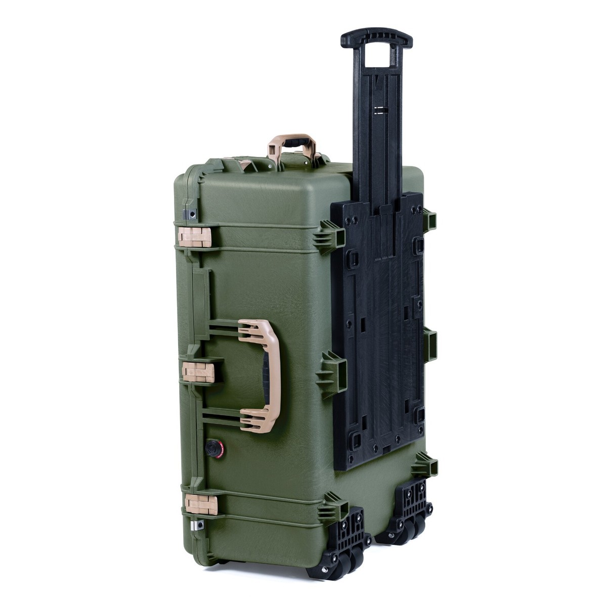 OD Green & Tan Pelican 1650 case. Comes with foam. Comes with
