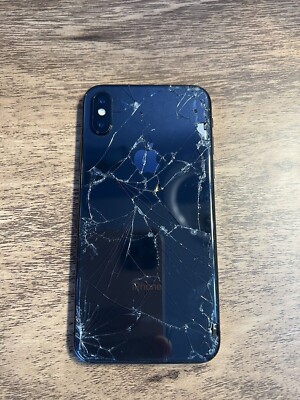 Apple iPhone X - 256GB - Space Gray (Unlocked) - Back C | eBay