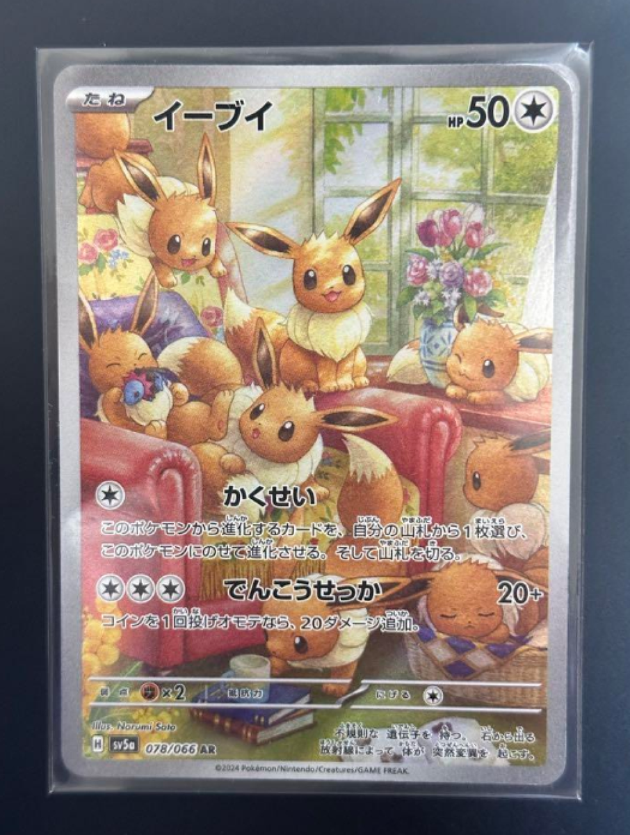 PSA10 連番イーブイ AR SV5a 078 安い /066ポケモンカード PSA10 10連