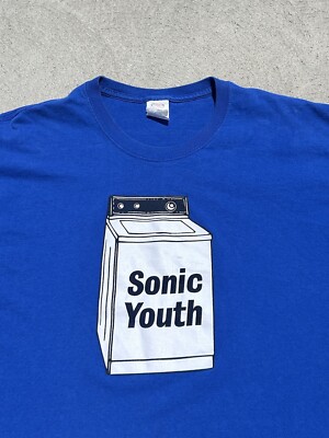vintage 90s sonic youth washing machine Shirt, Size XL, RARE, Band