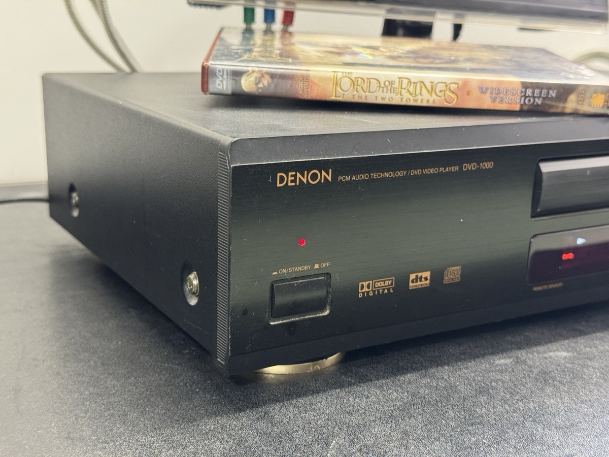 DENON DVD-1000 DVD CD Video Player for Surround Sound System