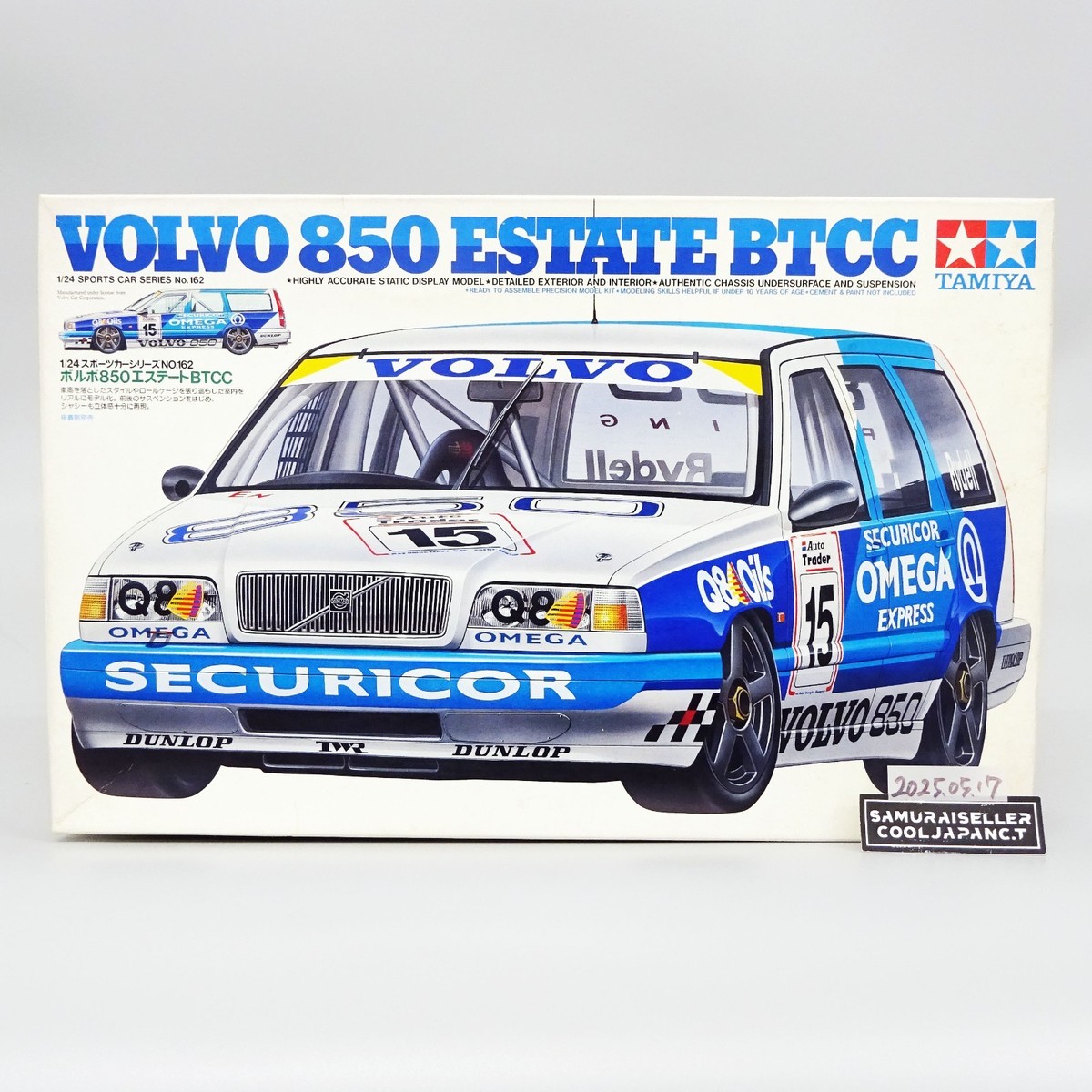 Tamiya 1/24 Volvo 850 Estate BTCC model kit 24162 Japan NEW | eBay