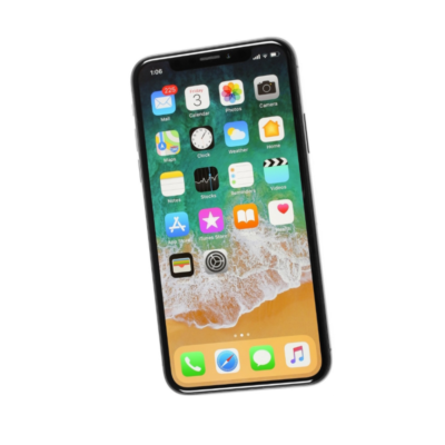 Apple iPhone X - 64GB - Silver (Unlocked) A1865 (CDMA + GSM