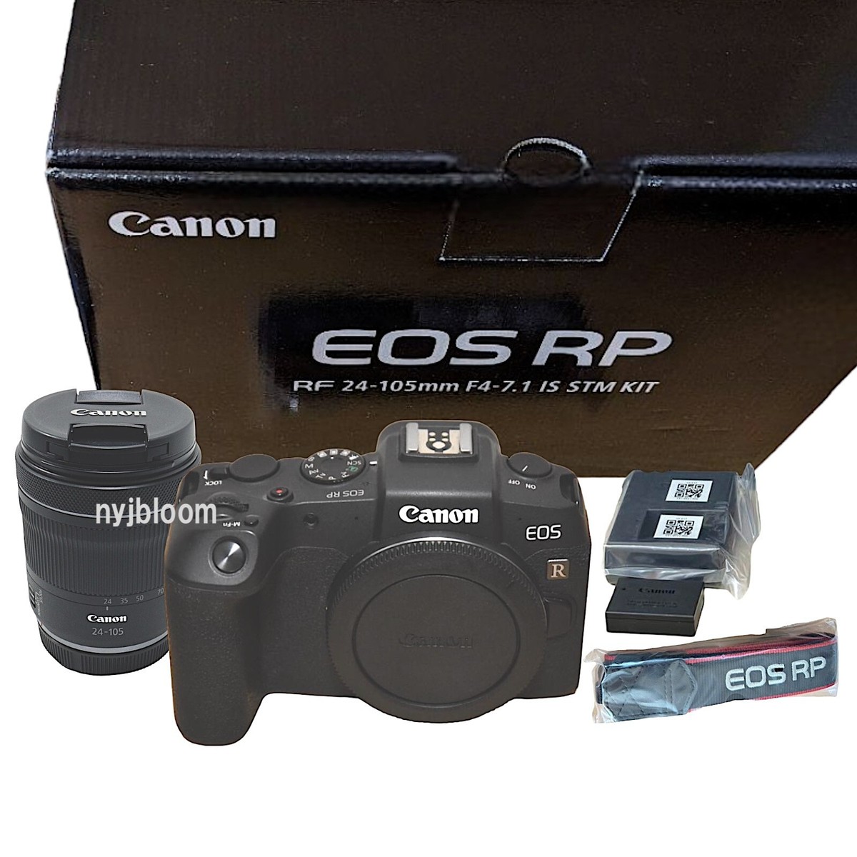 New Canon EOS RP Mirrorless Digital Camera & RF 24-105mm Lens 26.2