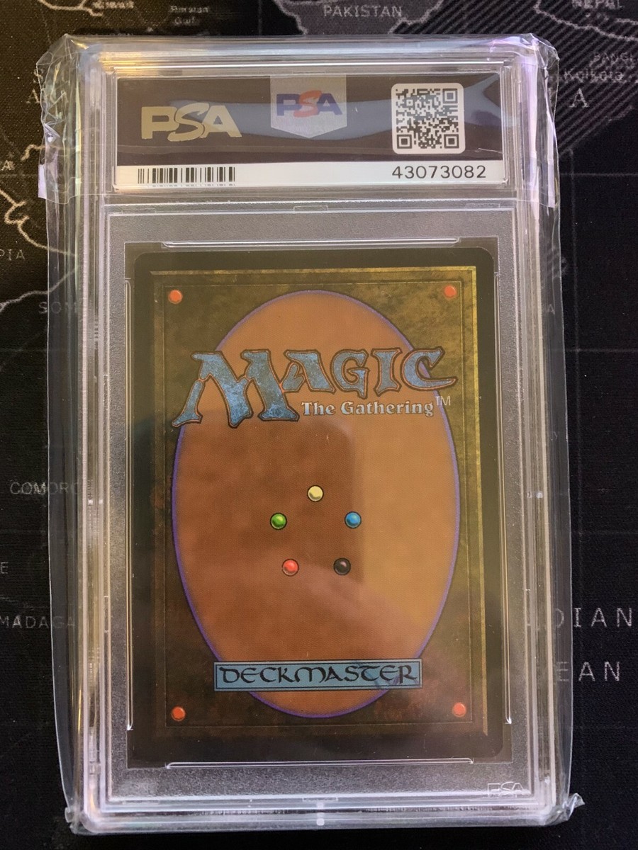 MTG Revised Demonic Tutor PSA 9 Mint Magic Card | eBay