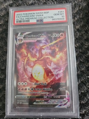 2022 POKEMON SWSH BLACK STAR PROMO 261 CHARIZARD VMAX PSA 10 | eBay