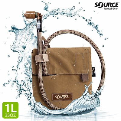 Source Tactical Kangaroo 1-Liter Collapsible Canteen Hydration