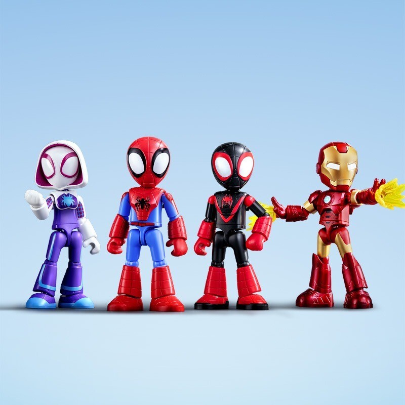 Blokees Building block Marvel Fantastic Spider Man Iron Man Wave 1