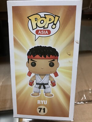Funko POP! Asia Street Fighter Ryu #71 Mint, Vaulted, Rare | eBay