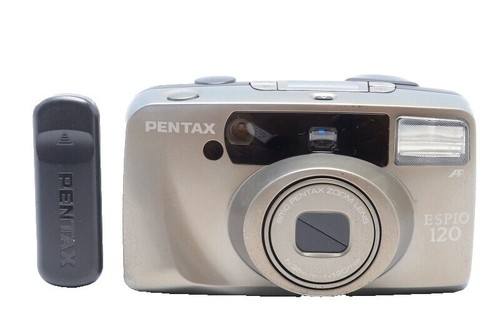 PENTAX ESPIO 120SW II Silver In Box Point & Shoot Film Camera from