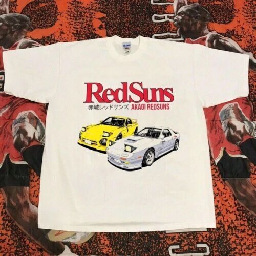 Initial D RedSuns akagi RX7 Keisuke Takahashi T-shirt | eBay