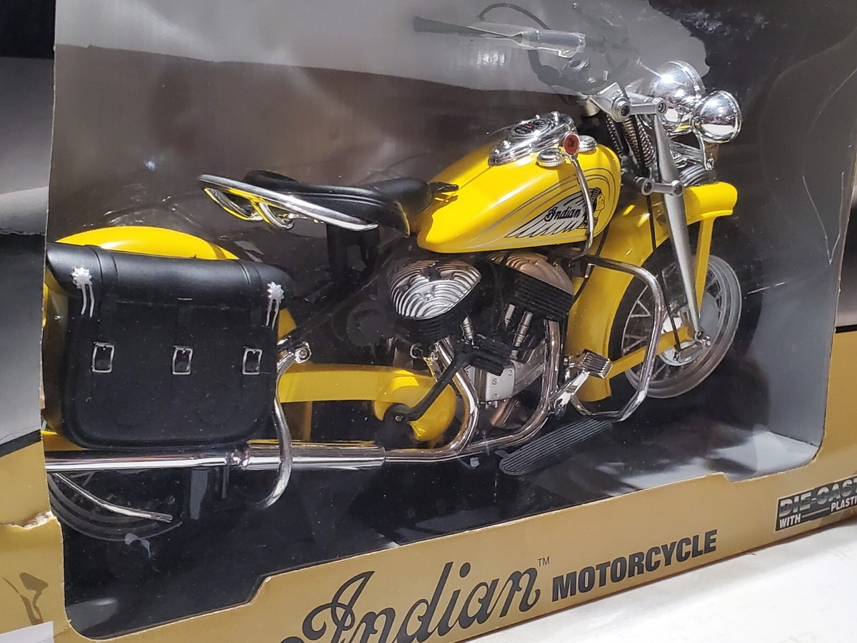 New Ray 1948 Indian Chief Motorcycle 1:6 Scale Custom Diecast