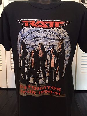 RATT DETONATOR WORLD TOUR Tシャツ 1990-91 Ratt detonator world