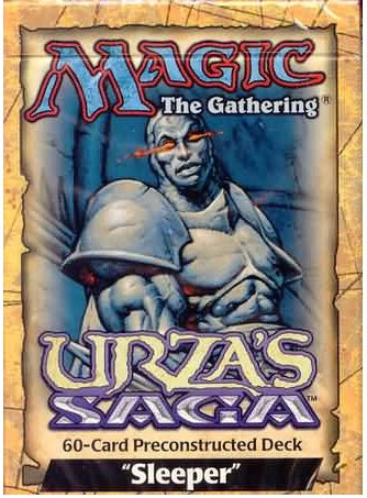 Urza's Saga Theme Deck Sleeper (ENGLISH) FACTORY SEALED BRAND NEW