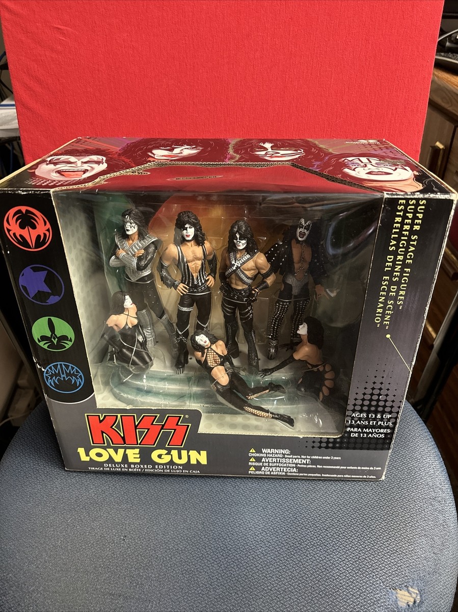 Kiss Love Gun Action Figures - McFarlane - Deluxe Boxed Edition