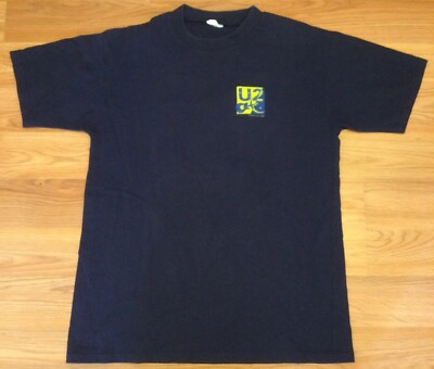 Vintage 1989 U2 Love Comes to Town tour t shirt L 80s single