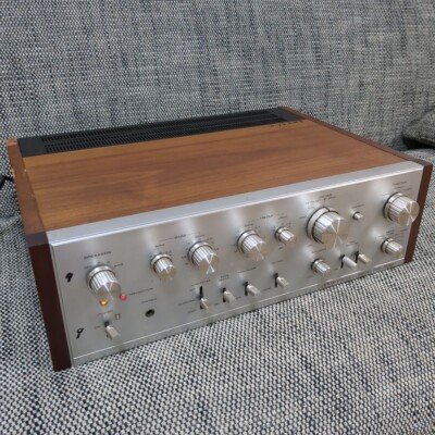 USED Pioneer SA-810 Integrated Stereo Amplifier Silver Vintage | eBay
